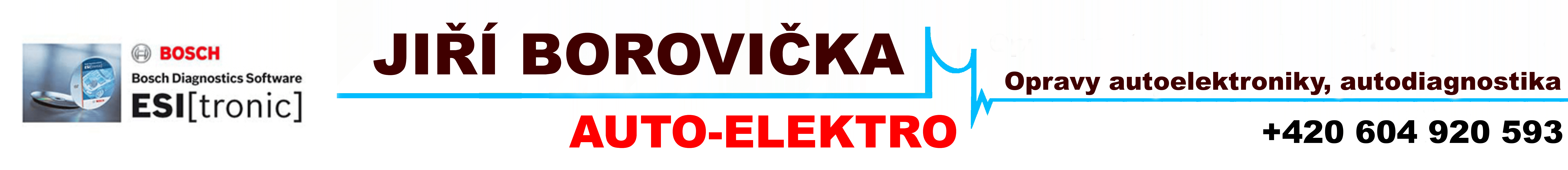 Jiří Borovička Auto - Elektro Logo